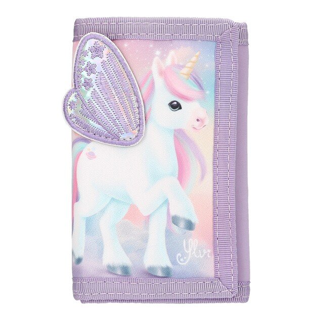 Ylvi - Purse With Appliquéd Wing - (0413418)