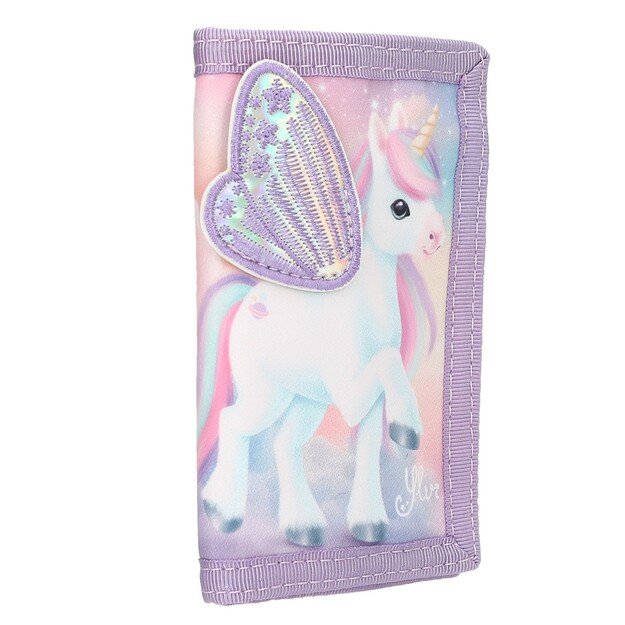 Ylvi - Purse With Appliquéd Wing - (0413418)