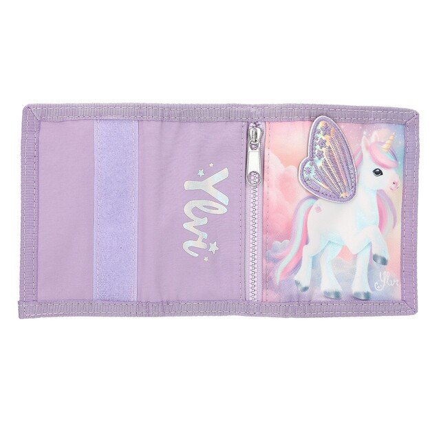 Ylvi - Purse With Appliquéd Wing - (0413418)