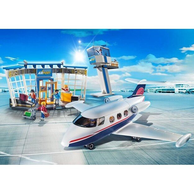 Playmobil - Airport with Airplane and Control Tower (71153)