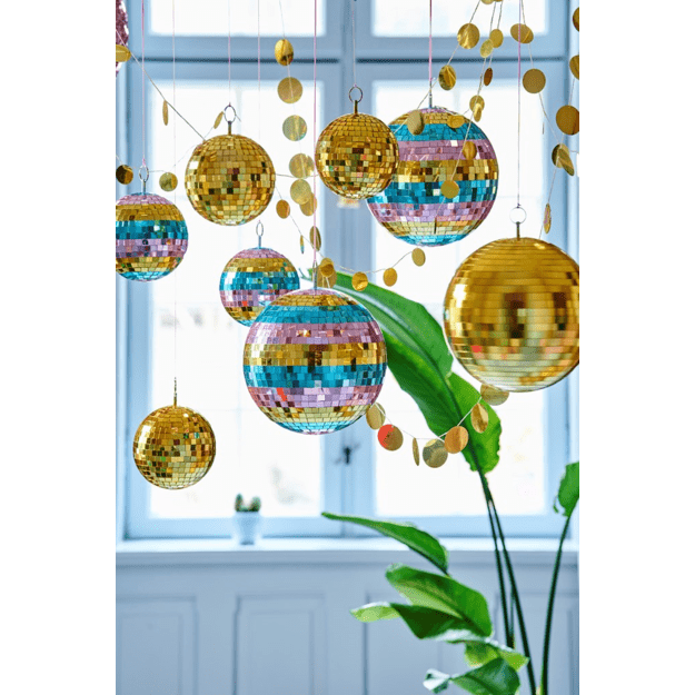 Rice - Gold Disco Ball - 15 cm