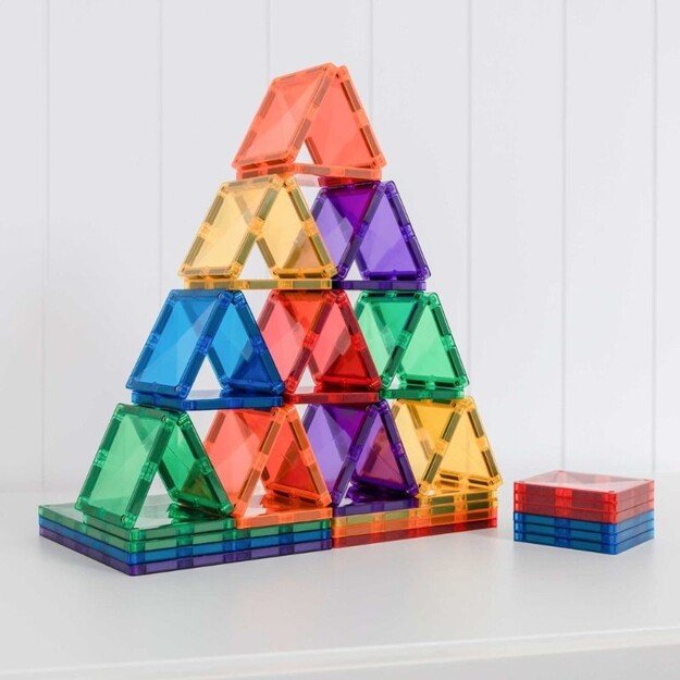 Connetix - Rainbow Square Pack 42 Pieces - (CT-R-00042-SQ)