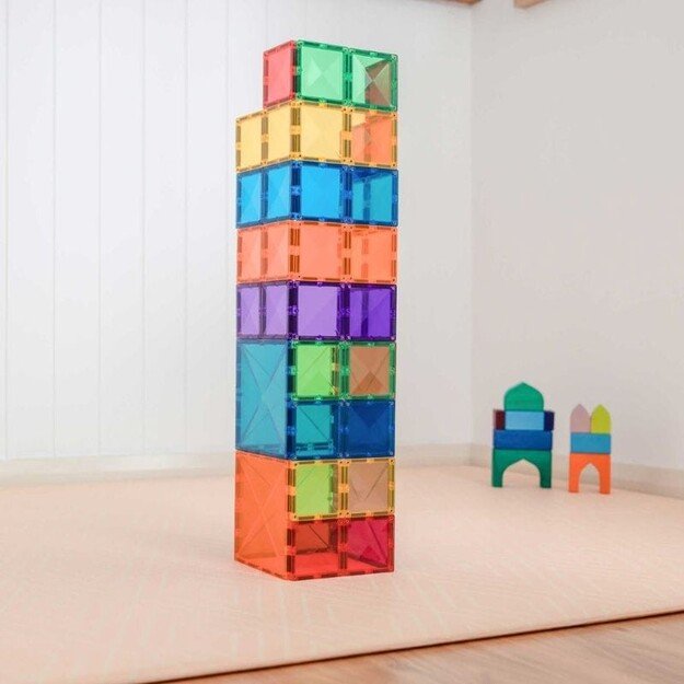 Connetix - Rainbow Square Pack 42 Pieces - (CT-R-00042-SQ)