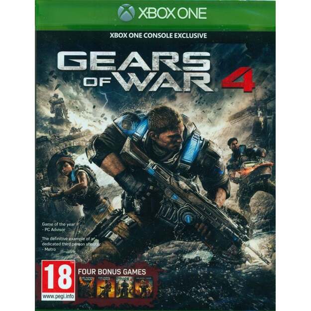 Gears of War 4 (FR/UK in game)
      
        - Xbox One