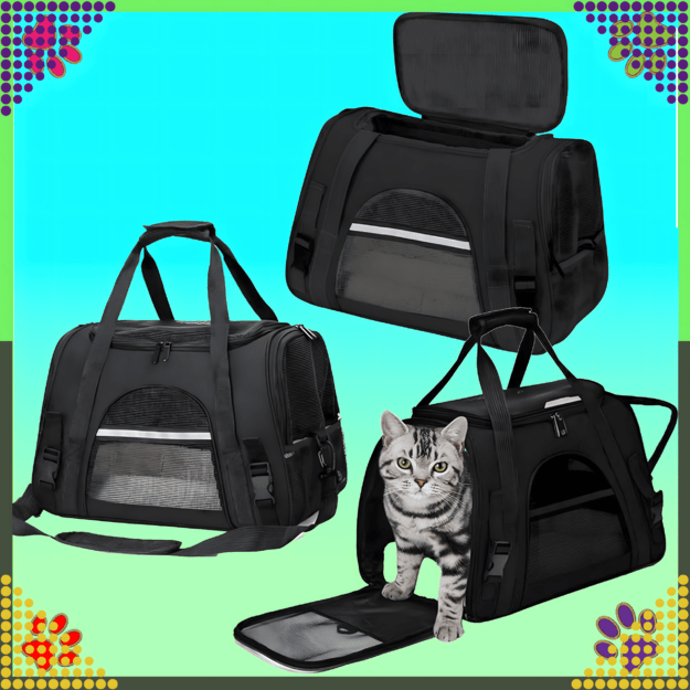 Large Carrier for Dogs, Cats, Rabbits, Animals, Playpen, Car Bag