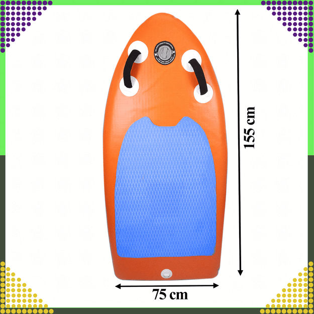 Deska Mini SUP 155 cm Stand Up Paddle Pompowana do Pływania Zestaw + Torba 8