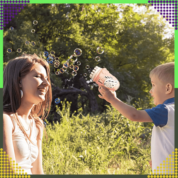 Bubble Gun Bubble Machine Generator Accessories Liquid