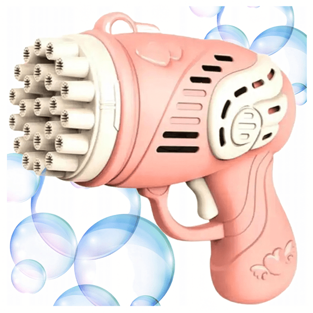 Pistolet na Bańki Maszyna do Baniek Mydlanych Generator Akcesoria Płyn 