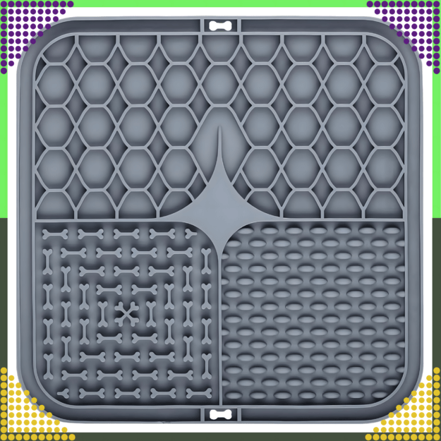 Laižymo kilimėlis šunims ir katėms, antistresinis, raminantis, lėtinantis