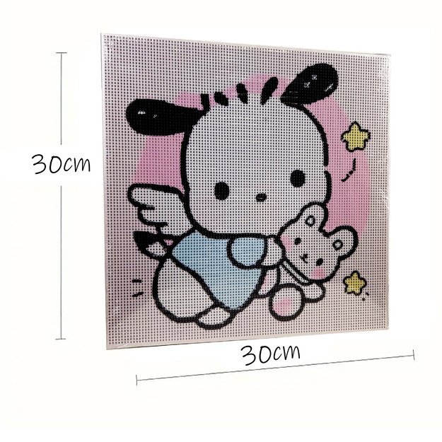 HAFT DIAMENTOWY 30x30 DIAMOND PAINTING MOZAIKA DIAMENTOWA OBRAZ ANIME  11