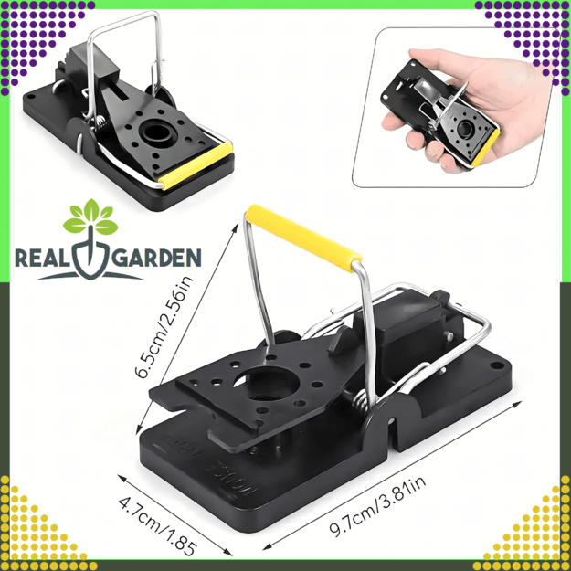 4x Rat Trap Rodent Mouse Mousetrap Guillotine Rat Trap