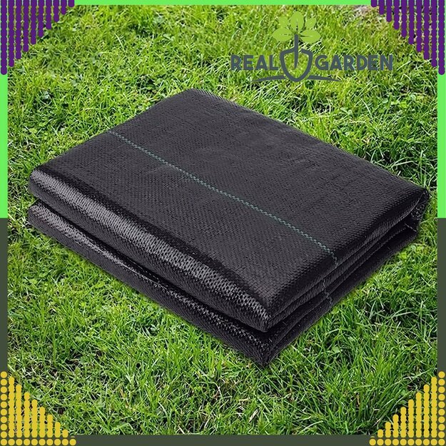 Agrotextile 90g 5x5m Black UV Agrotextile Anti-weed Protective Mat