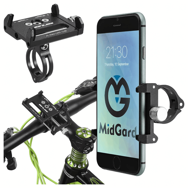 Uchwyt Rowerowy na Kierownicę do Telefonu na Rower Motocykl Mocny Solidny