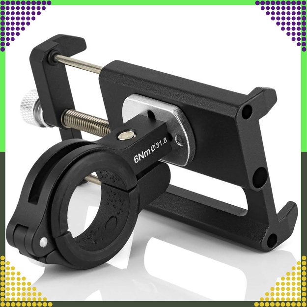 Uchwyt Rowerowy na Kierownicę do Telefonu na Rower Motocykl Mocny Solidny 2