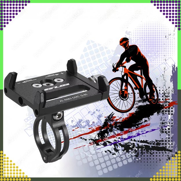 Uchwyt Rowerowy na Kierownicę do Telefonu na Rower Motocykl Mocny Solidny 14