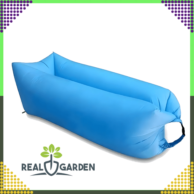 Nadmuchiwana Sofa Rozkładana na Plaże Forel Materac Leżak Lazy Bag Torba  3