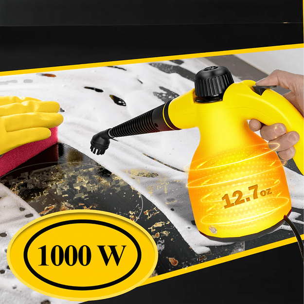 Myjka Parowa Parownica Czyścik Uniwersalny Mop Parowy + Akcesoria 1000 W 26