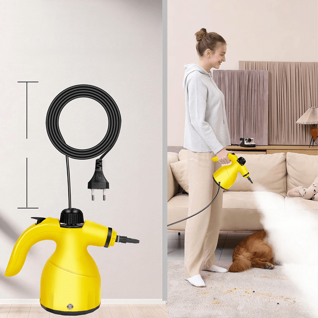 Myjka Parowa Parownica Czyścik Uniwersalny Mop Parowy + Akcesoria 1000 W 29