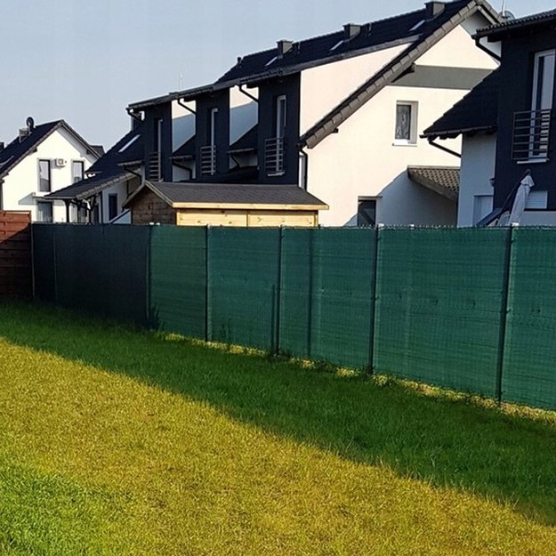 135x Siatka Cieniująca 1,5x25m Maskująca Osłona na ogrodzenie Płot 60g 19