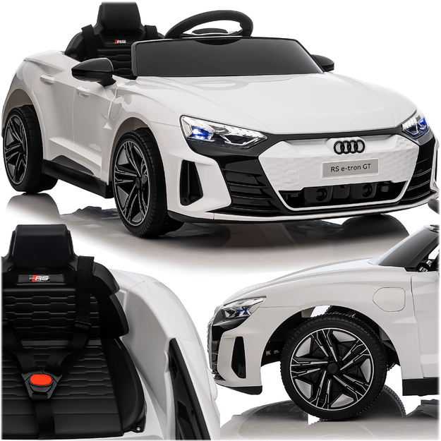 AUTKO AUTO NA AKUMULATOR AUDI RS E-TRON GT DLA DZIECI LED 12V 7Ah 4x35W 