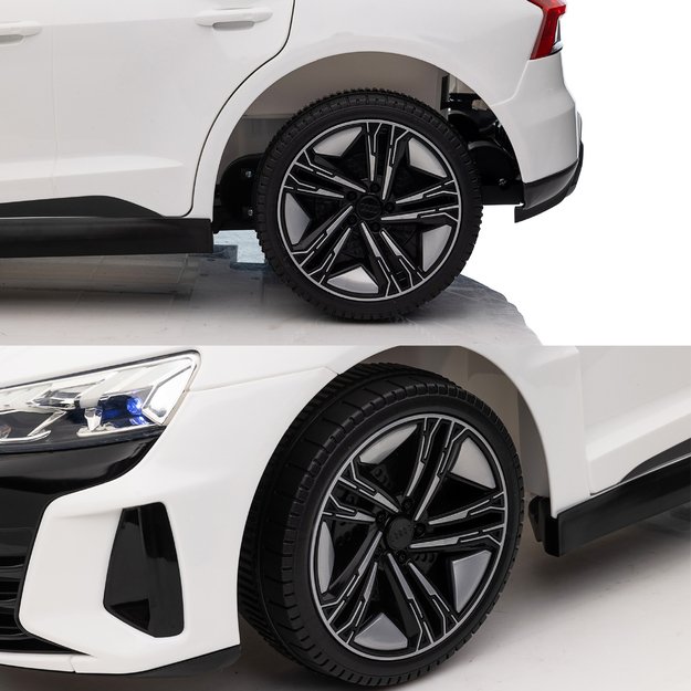 AUTKO AUTO NA AKUMULATOR AUDI RS E-TRON GT DLA DZIECI LED 12V 7Ah 4x35W  9