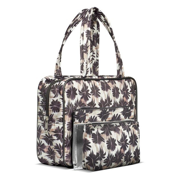 Gillian Jones - 3-piece cosmetic bag set - Palm print