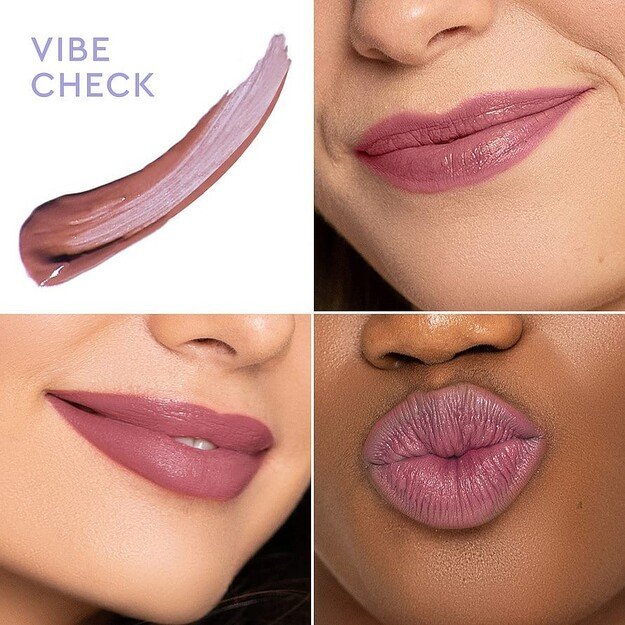 Florence by Mills - Be A VIP Velvet Liquid Lipstick Vibe check (rosey nude)