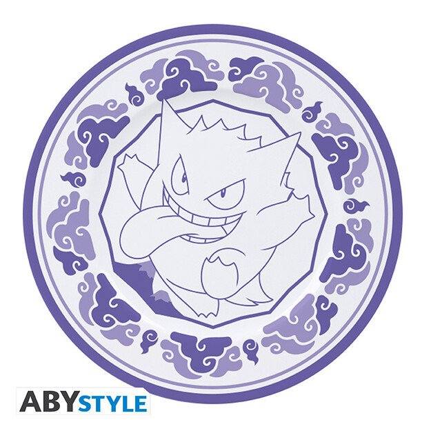 POKEMON - Set of 4 Plates - Japanese Style 3