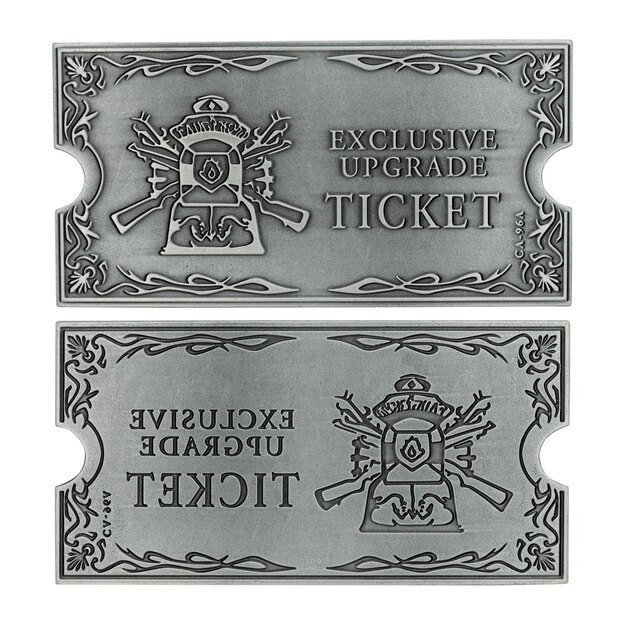 Resident Evil 4 Metal Exclusive Upgrade Ticket 6