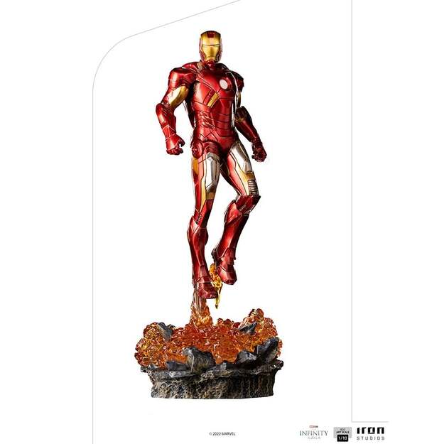 IronStudios - Marvel The Infinity Saga: 1:10 Art Scale Statue  - Iron Man