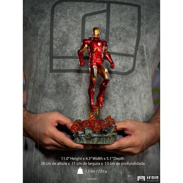 IronStudios - Marvel The Infinity Saga: 1:10 Art Scale Statue  - Iron Man 2