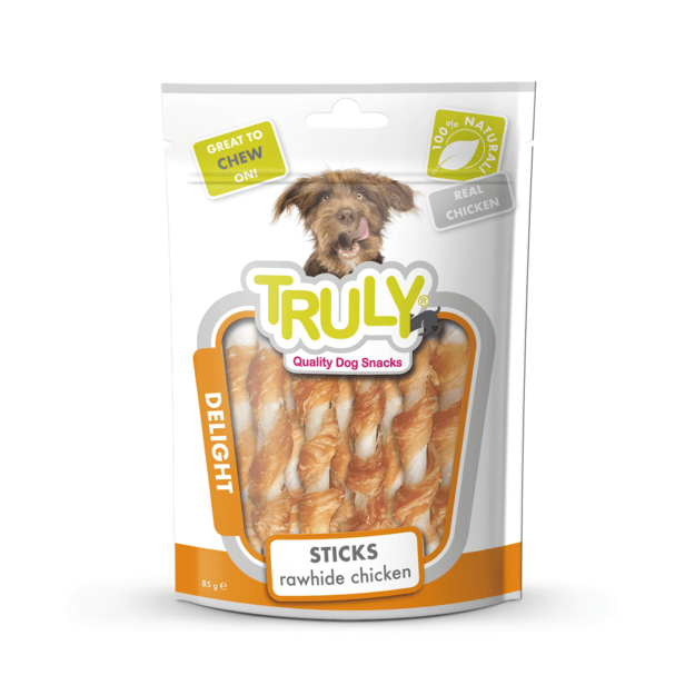 Truly - Chicken Jerky Rawhide Twisted - 325g 4
