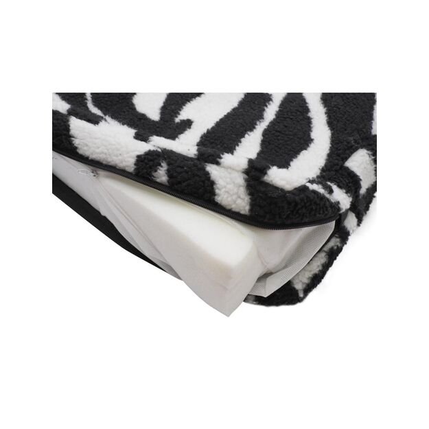 Nordic paws - Zebra Comfort Dogbed - Zebra - L 76 x 69 x 23 3