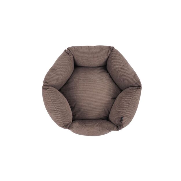 Nordic paws - Dogbed ComfyHex - Brown - Medium 65 x 65 x 25,5 cm 4