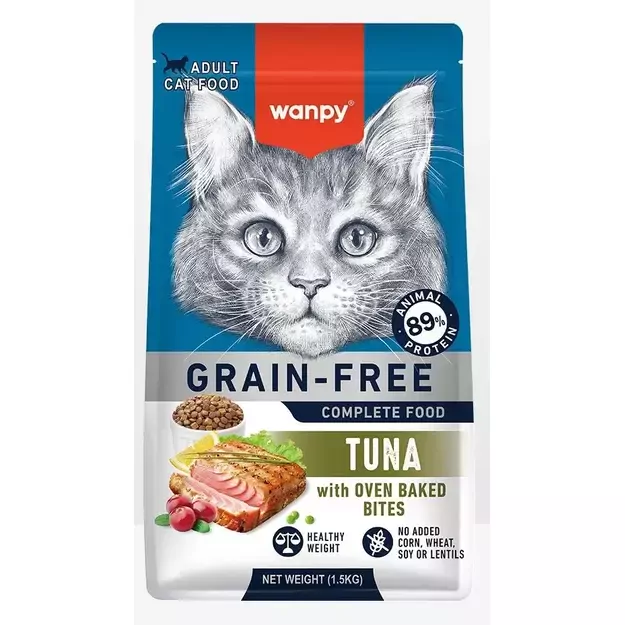 wanpy - Adult Cat Food with Tuna - 1.5kg