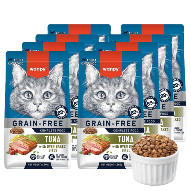 wanpy - Adult Cat Food with Tuna - 1.5kg 3