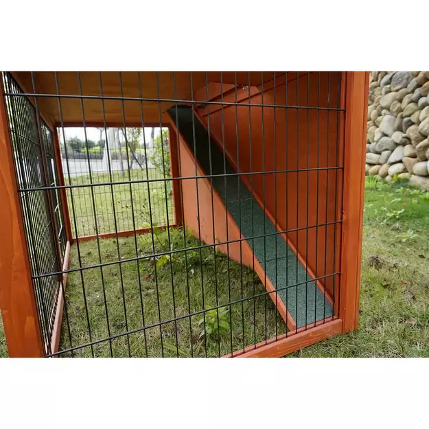 Sunnypet - Wooden cage for outdoor use for rabbits  Xl 2nd floor With Ramp 134.5x70.5x128:6cm 3