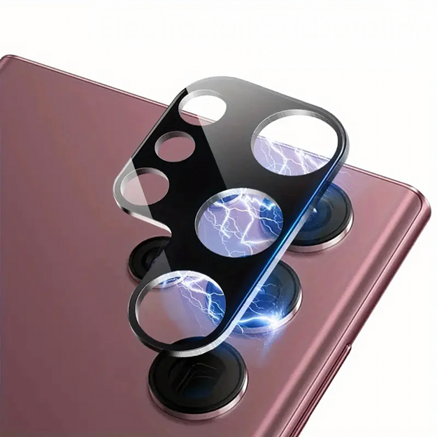 Aizsargplēves stikla objektīva pārsegs Samsung Galaxy S24 Ultra kamerai