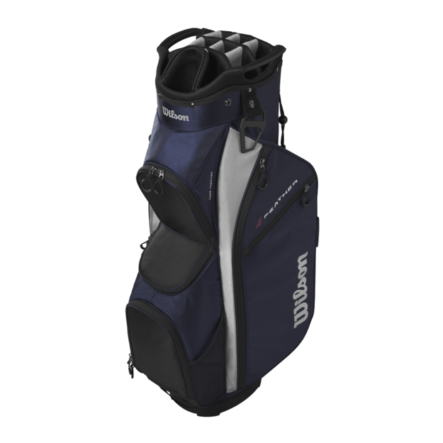 Wilson - Feather Cartbag - Navy/Silver 4