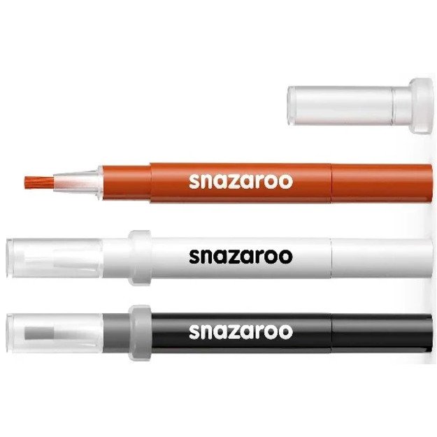 Snazaroo - Make-up color brush paint - black/white/orange(3 pcs) (791064)
