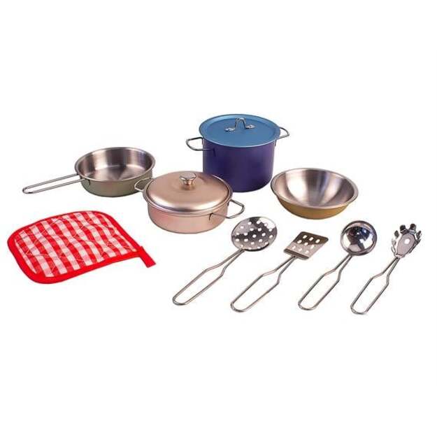 Magni - Cookware set in modern colors, 11 pcs. -3901