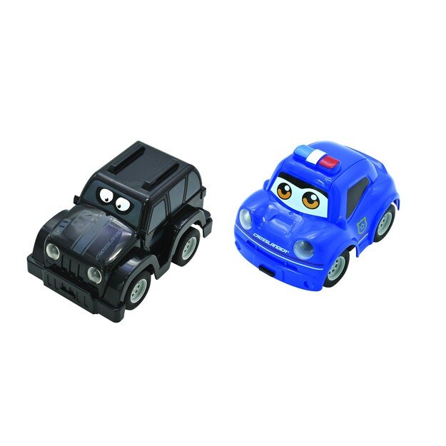 Lexibook - Crosslander Twin - Police Car and Thief Car set (RC12)
