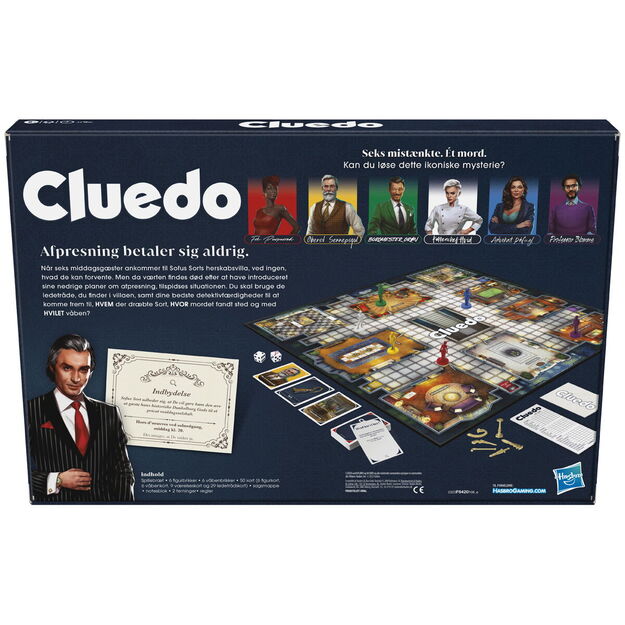 Hasbro Gaming - Cluedo DK