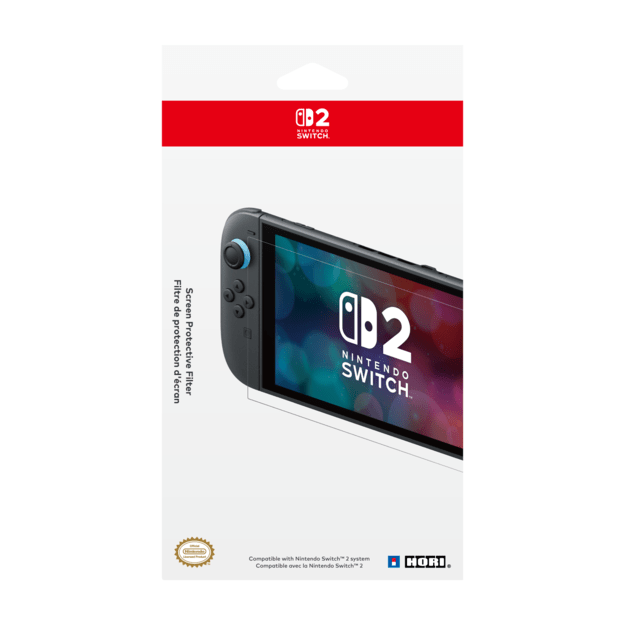 HORI - Screen Protective Filter for Nintendo Switch 2 - Transparent
