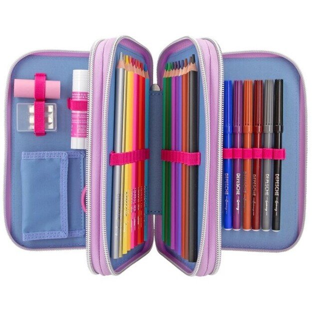 TOPModel Triple Pencil Case FLASH ( 0412749 ) 1