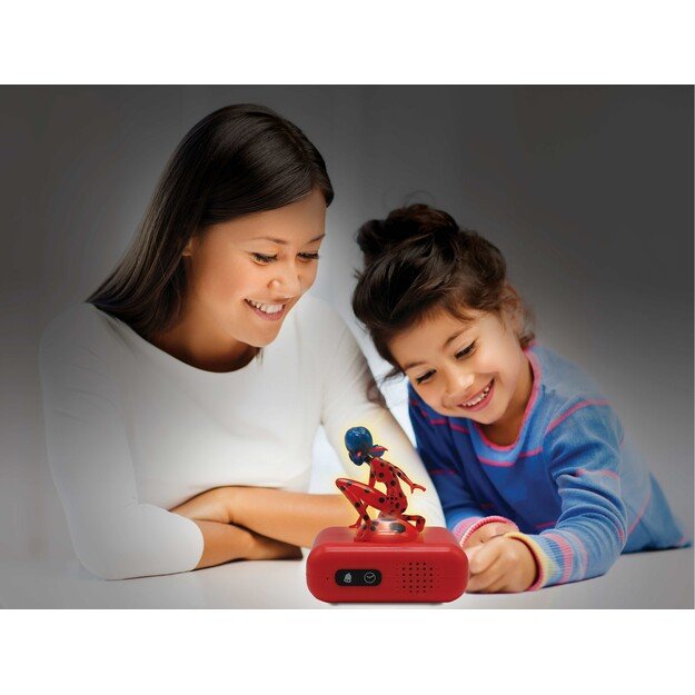 Lexibook - Miraculous Light Character Radio Alarm Clock (RL800MI)