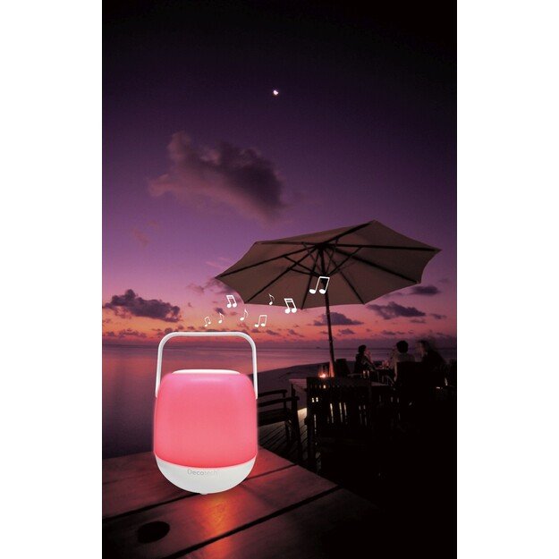 Lexibook - Decotech Colorful Luminous Portable Loud Speaker (BTL410)