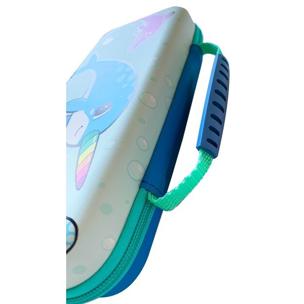 Narwhal Case Aqua / Blue Switch Lite Case