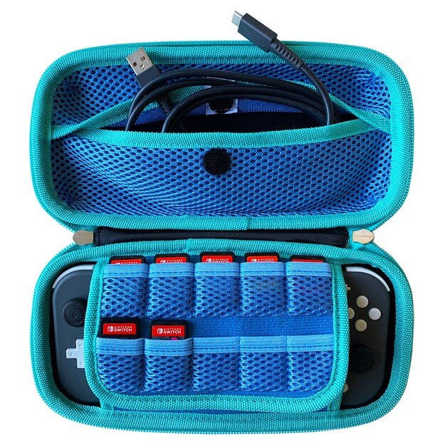 Narwhal Case Aqua / Blue Switch Lite Case