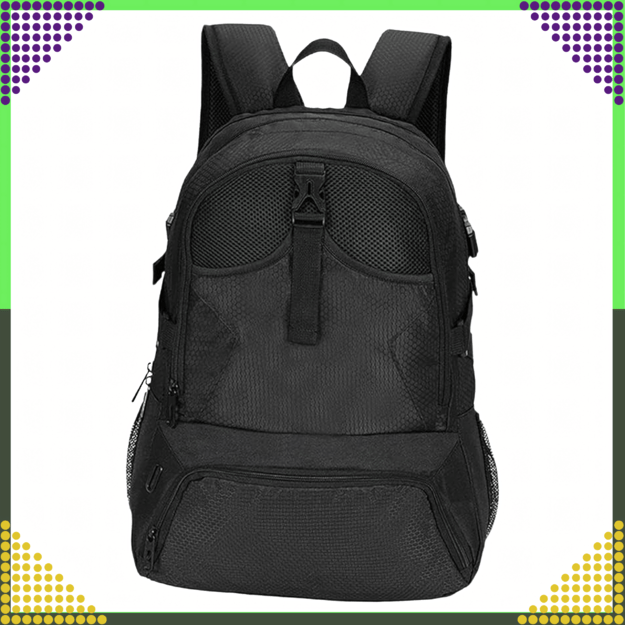 Kuprinė treniruočių krepšys su vieta kamuoliams ir krepšinio bateliams